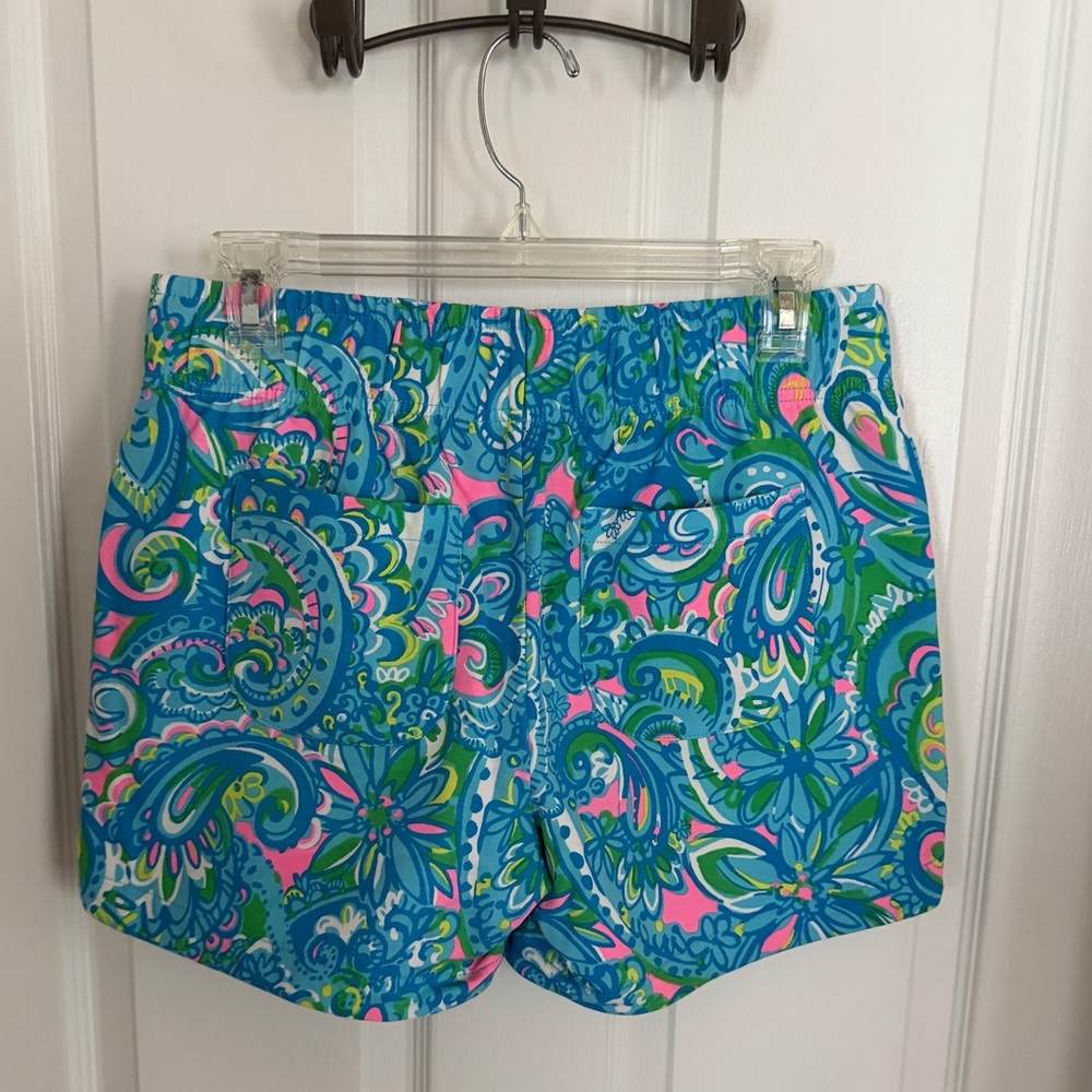 LILLY PULITZER Ocean View Pull On Shorts - Picture 2 of 3